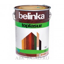 Декоративное лазурное покрытие Belinka Toplasur